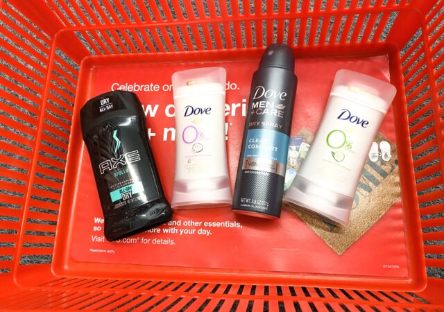 dove axe degree deoderant stick spray cvs