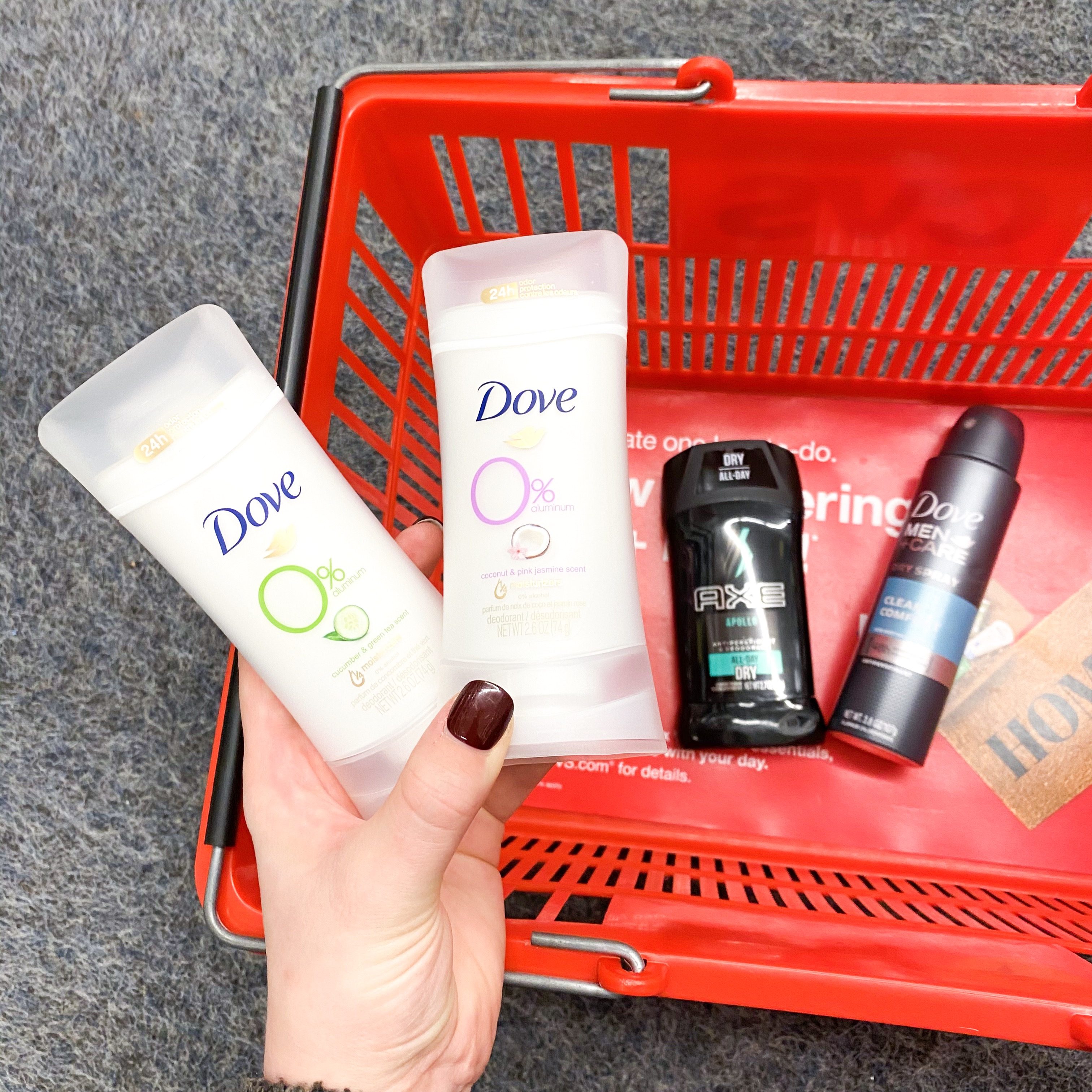 dove axe degree deoderant stick spray cvs