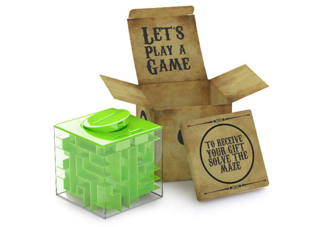 Money Maze Puzzle Box