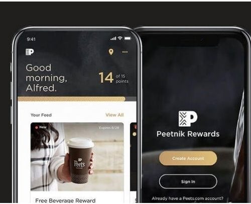 Peet's Coffee Rewards