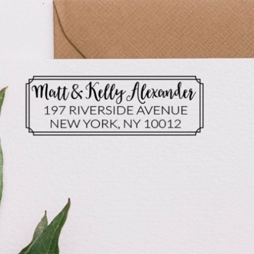 Personalized Address Stamps 