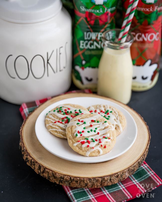 eggnog cookies