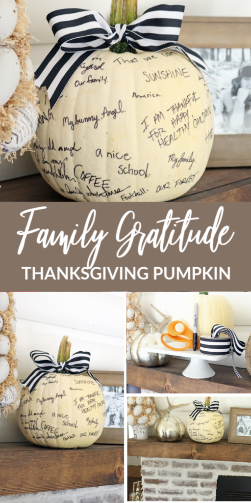 gratitude pumpkin