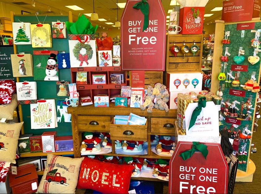 Hallmark Christmas Ornaments on Sale lot's of buy 1 get 1 free deals