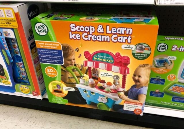 Leap Frog Scoop & Learn Ice Cream Cart on Sale - ice cream cart in store