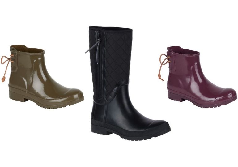 sperry rain boots sale