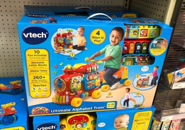 VTech Alphabet Train on Sale - alphabet train in store
