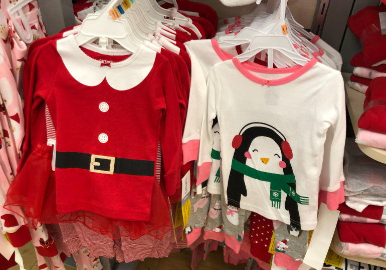 carters christmas pajamas 2019