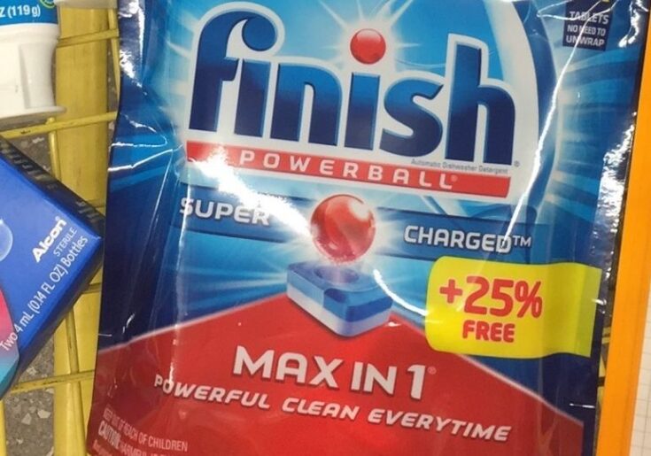 Finish Dishwasher Detergent FREE With Coupon! Get Details!