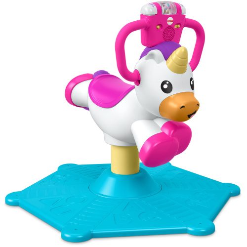 Fisher Price Bounce & Spin Unicorn on Sale