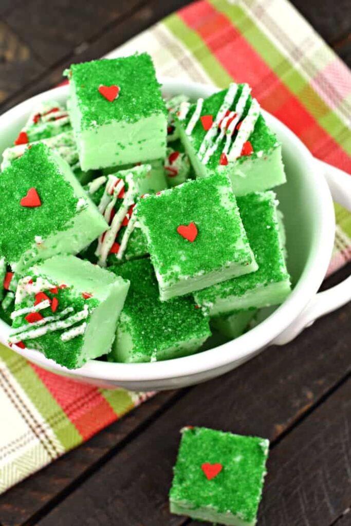 grinch fudge
