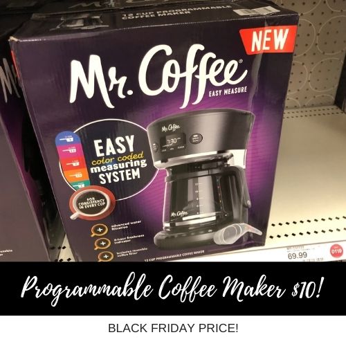Mr coffee maker Best Target Black Friday Deals