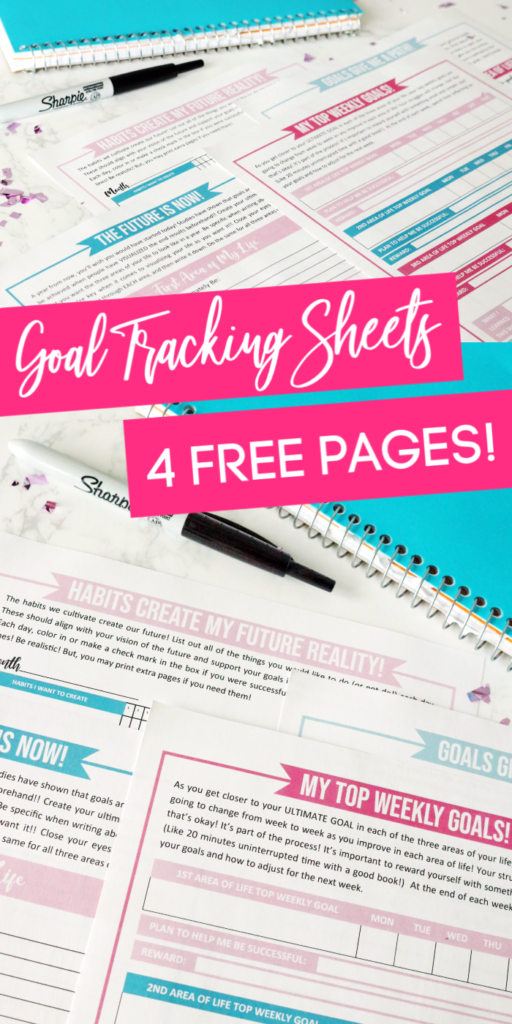 Printable Goal Sheets