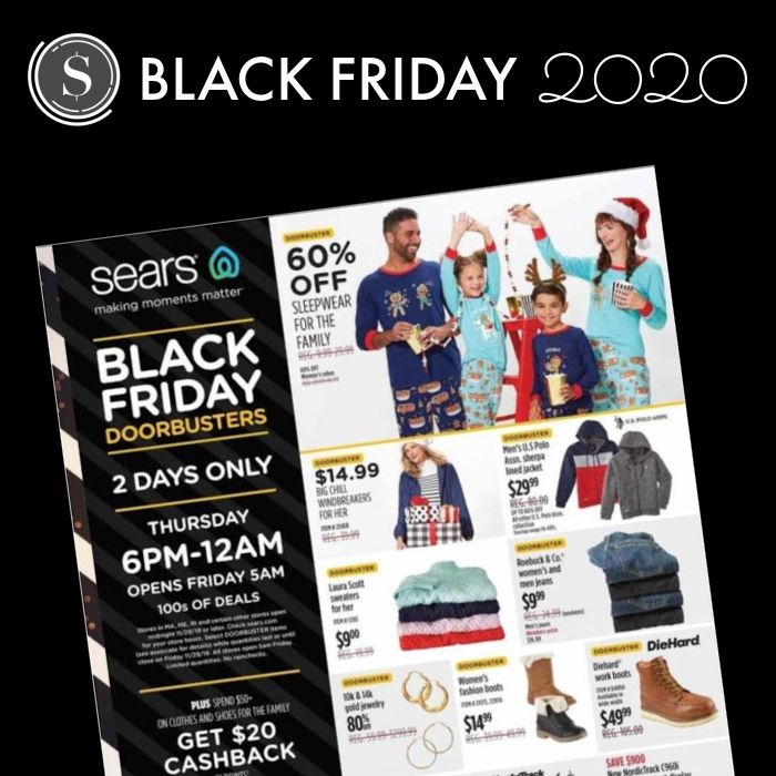 Sears Black Friday Ad 2020 | See All the BEST Deals