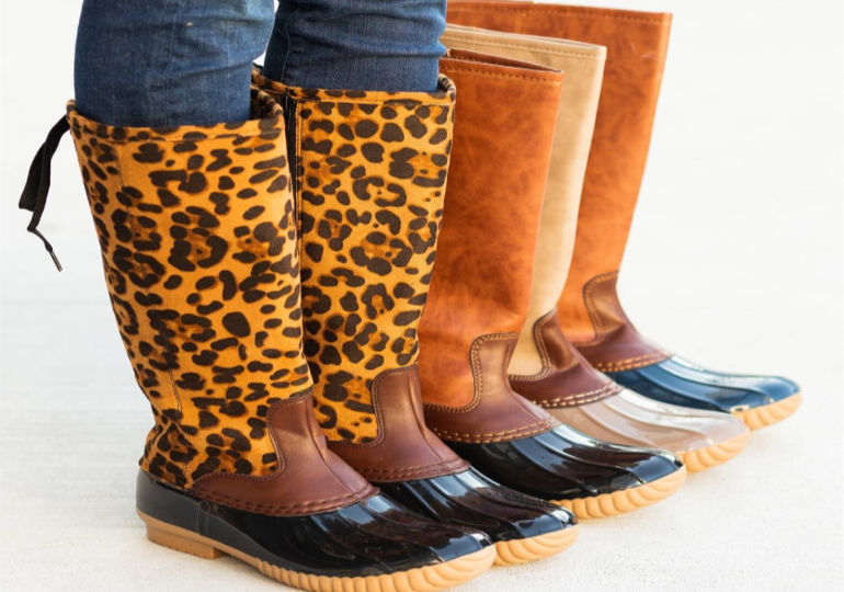 Tall Duck Boots on Sale