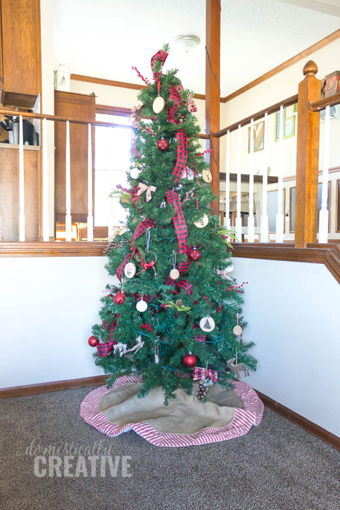 buffalo plaid tree