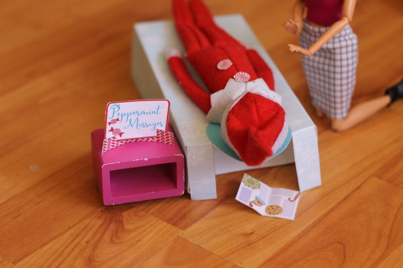 shelf massage printable 