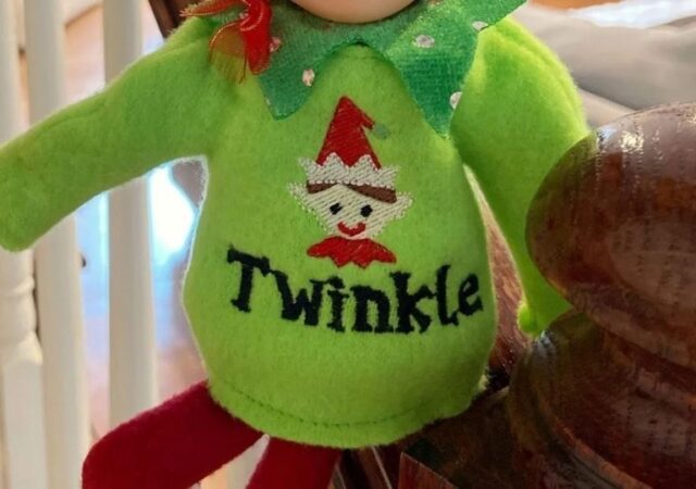 Personalized Elf Fleece Sweater on Sale