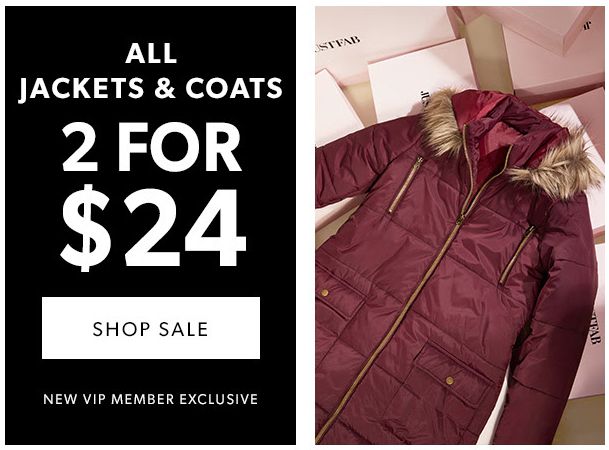 Just Fab Black Friday Sale