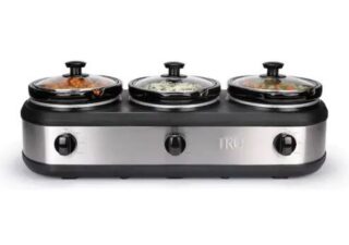 TRU Triple Slow Cooker on sale