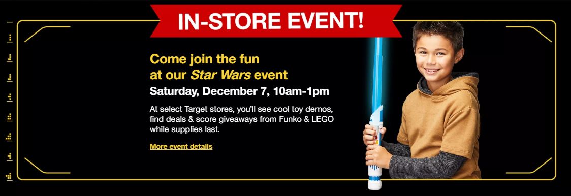 FREE Star Wars Event at Target