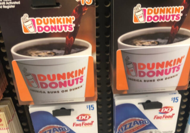 Dunkin Donuts Gift Card Deals