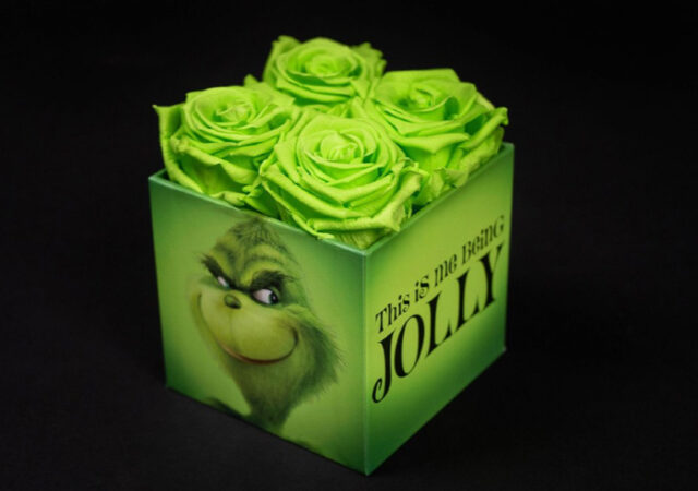 Grinch Roses
