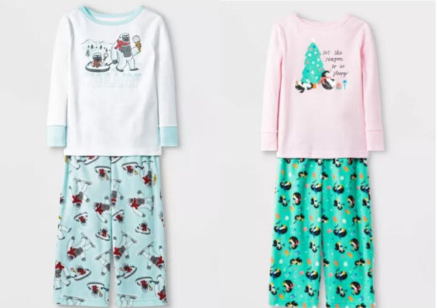 Target Christmas Pajamas on Sale