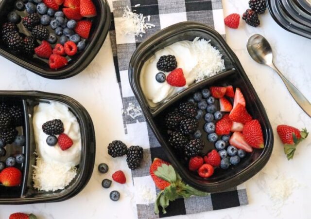 breakfast meal prepping