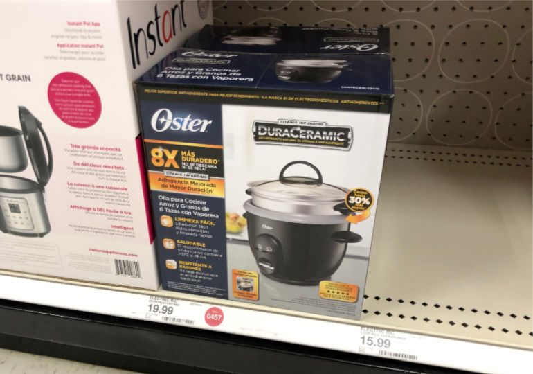 Oster Rice Cooker on Sale at Target