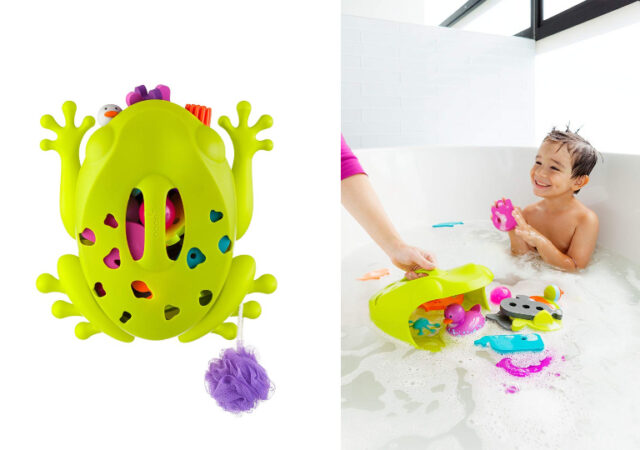 Boon Frog Pod Bath Toy Storage on Sale