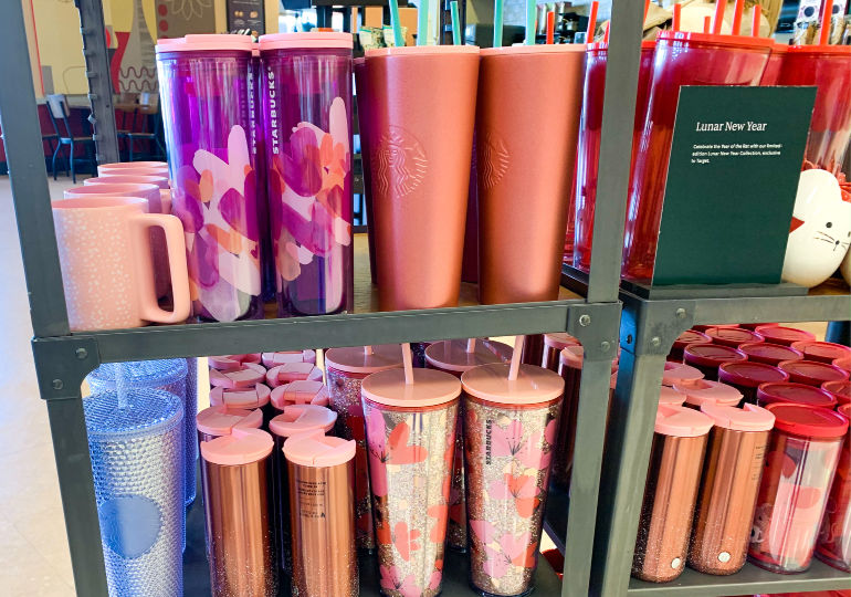 Target Starbucks cups