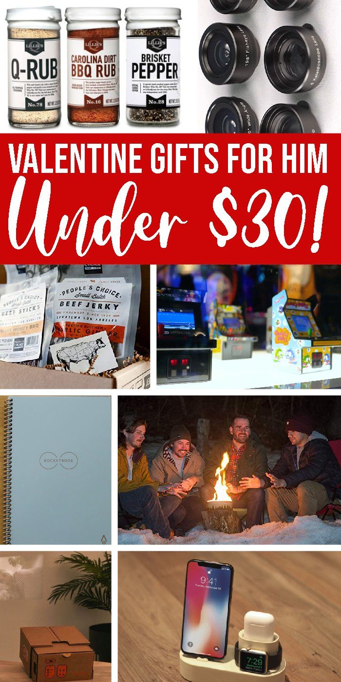 valentine gifts for him under $30