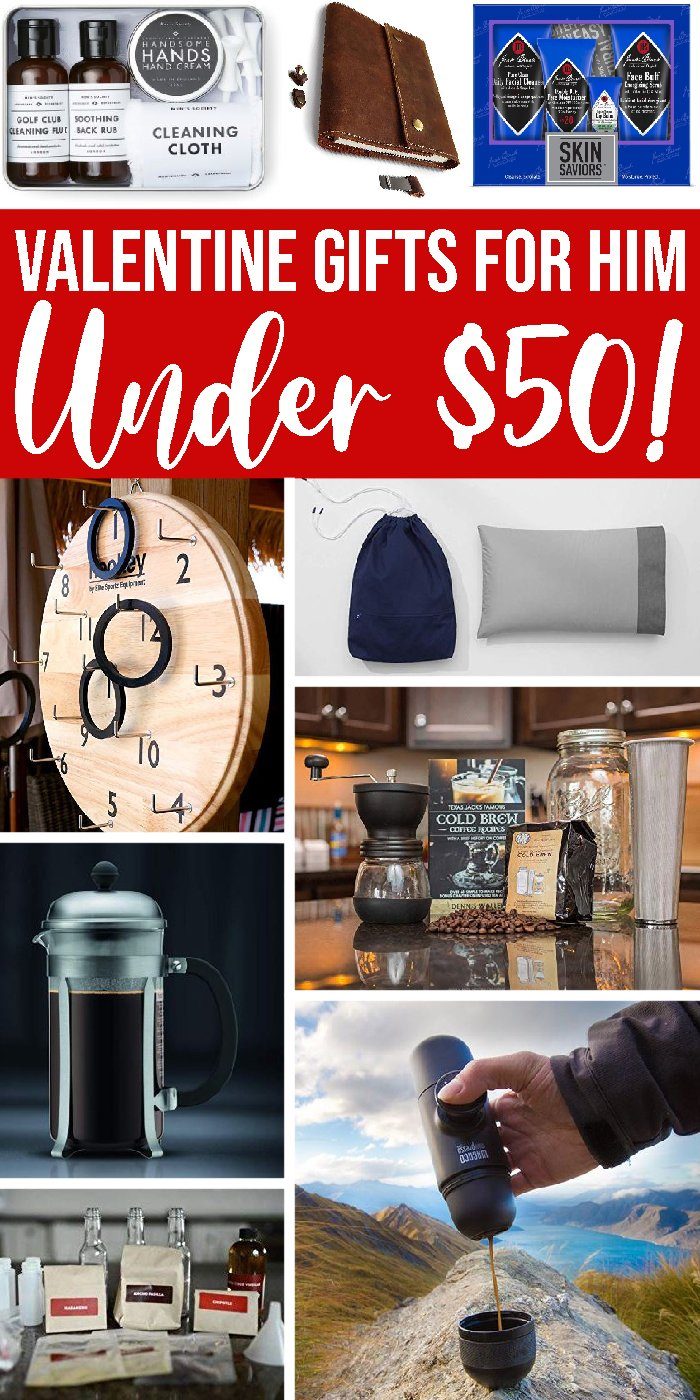 Valentine gifts for him under $50