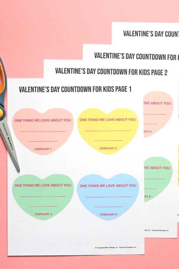 Valentine's Day Countdown