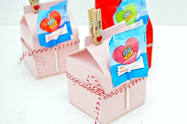 valentine milk cartons 