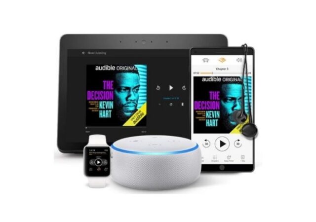 Audible Gold Membership - audible on phone and tablet