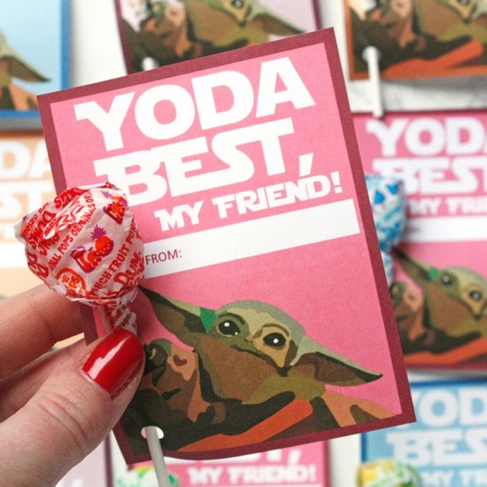 baby yoda kid valentine