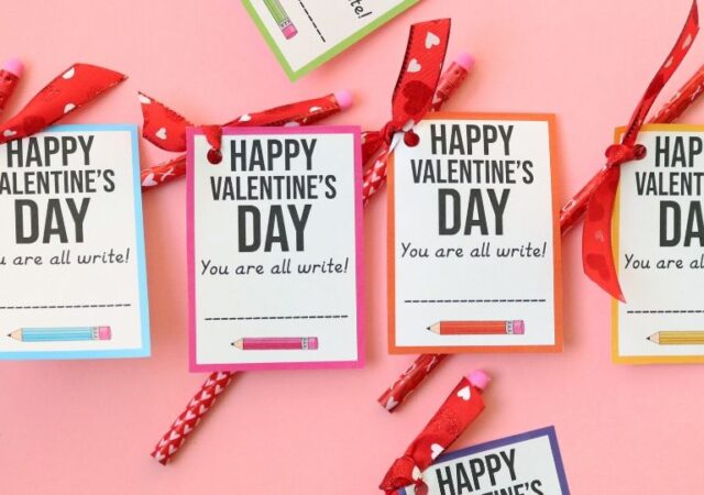 kid valentine day printable