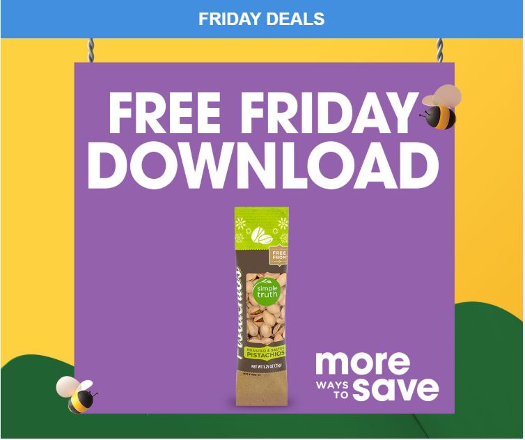 Kroger Free Friday Download Coupon Free Product Coupons