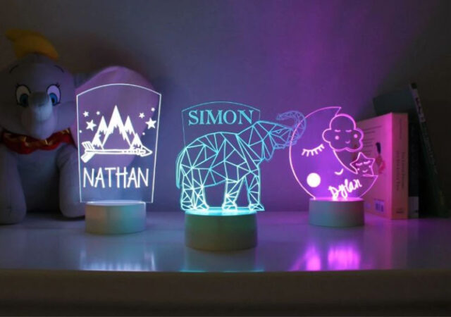 personalized kids night lights