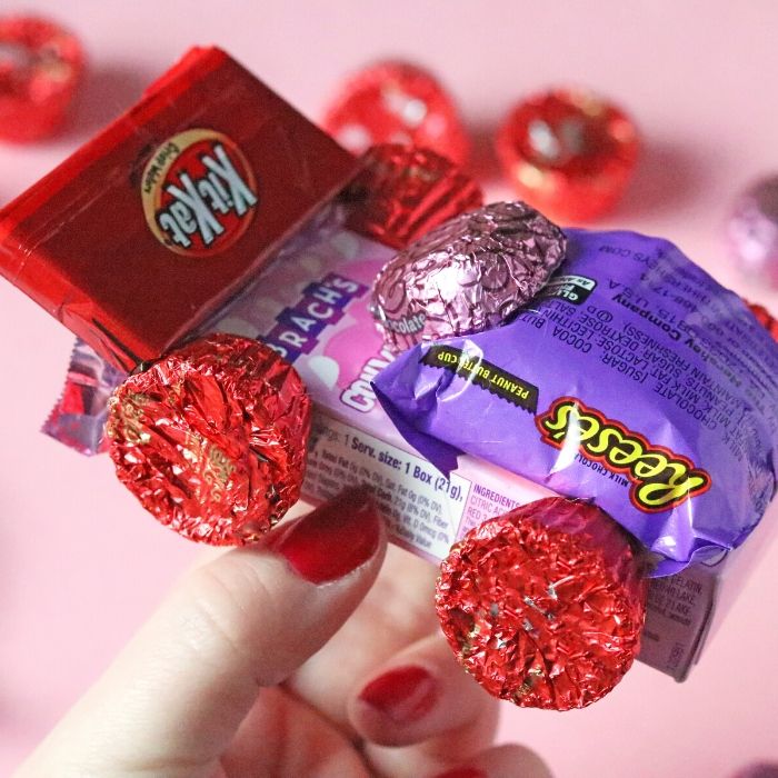 valentine candy car