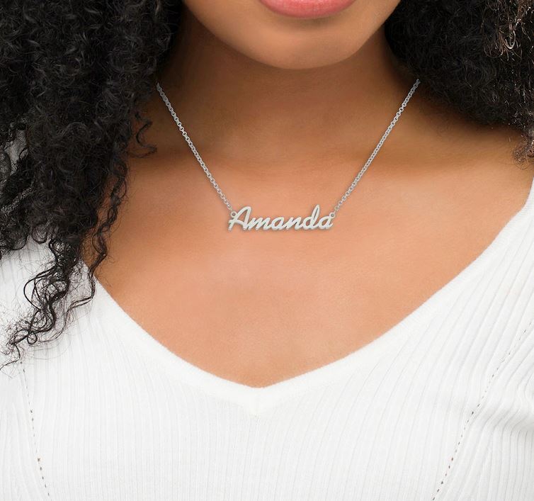 script necklaces