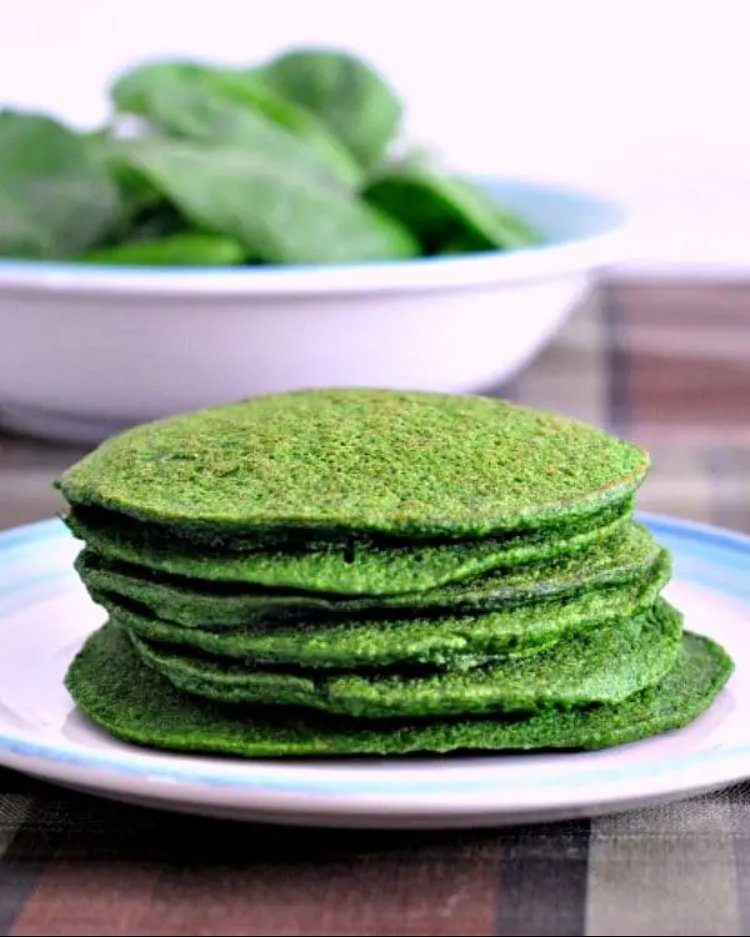 spinach pancakes