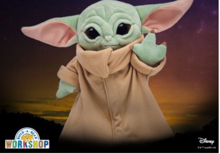 Baby Yoda Build-A-Bear - Plush Yoda