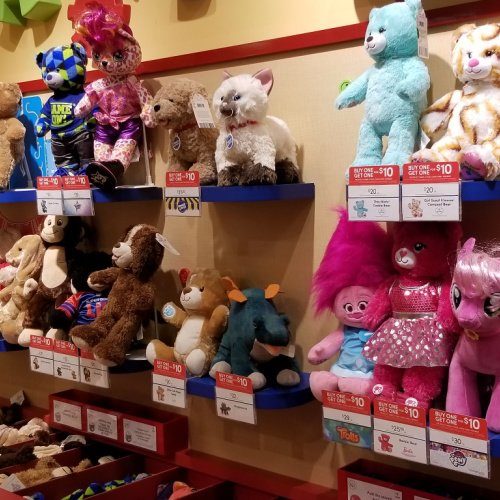 Build-A-Bear Deals - Bears inside the store