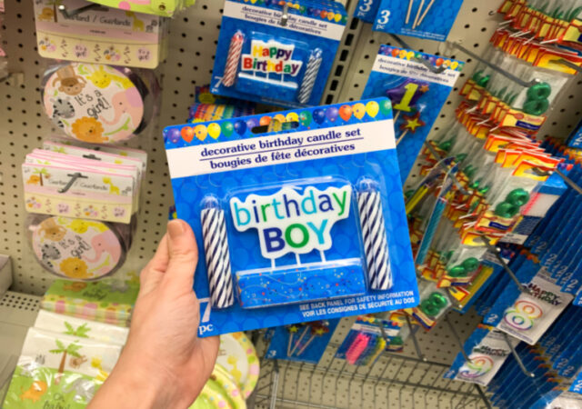 Dollar Tree Birthday Party