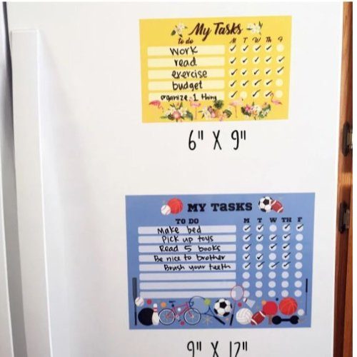 Dry Erase Task Chart Charts on Sale