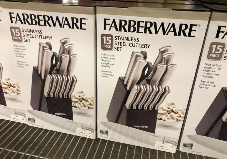 Farberware 15-pc. Stainless Steel Cutlery Set