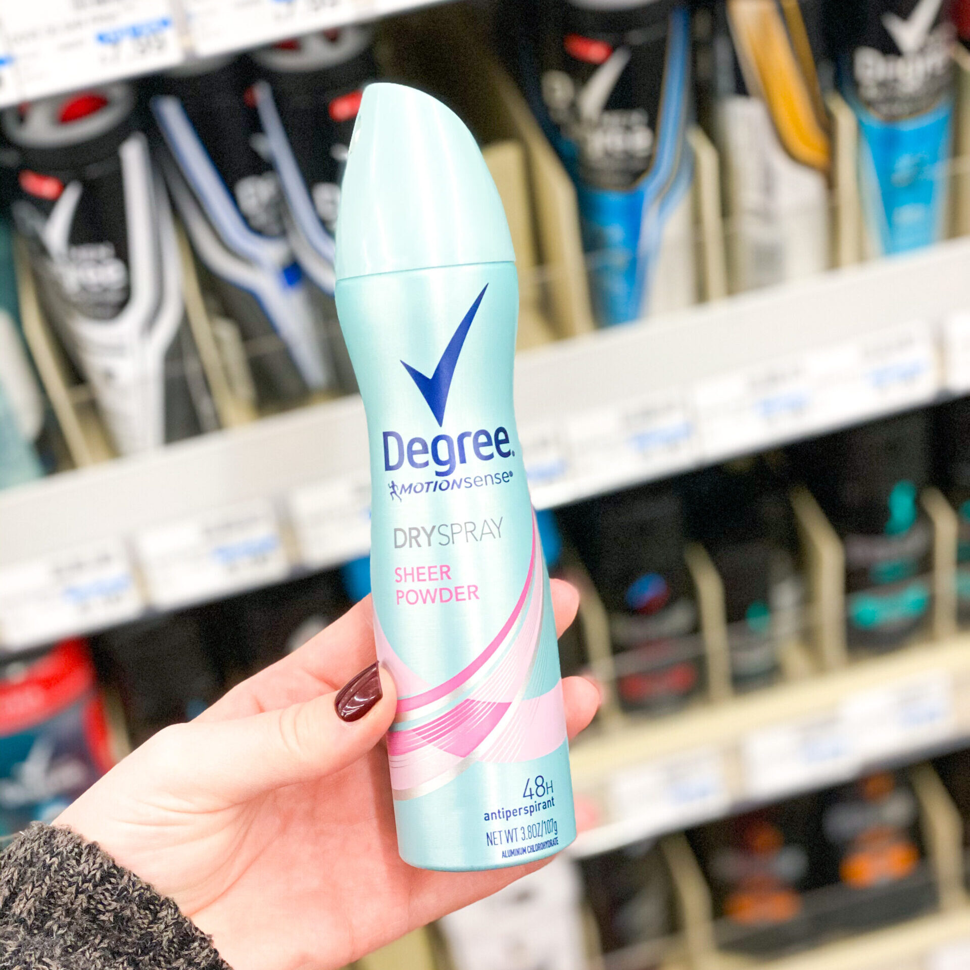 cvs dry spray degree women